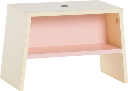 Taboret Tuli by VOX żółty/różowy