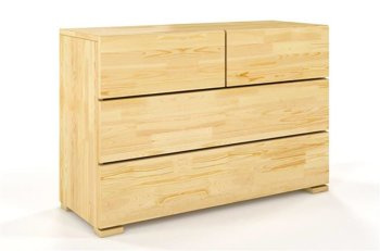 Drewniana komoda sosnowa Visby Hessler 2+2 / kolor naturalny