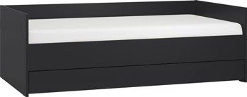 Kanapa z podn. Stelażem i maskownicą 90x200 Simple by Vox Czarny