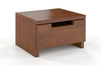 Szafka nocna bukowa Skandica SPECTRUM niska / kolor orzech