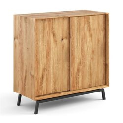 Komoda z barkiem dąbowa - Modern Loft