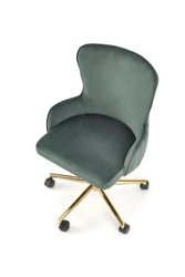 TIMOTEO fotel gabinetowy ciemny zielony (1p=1szt)