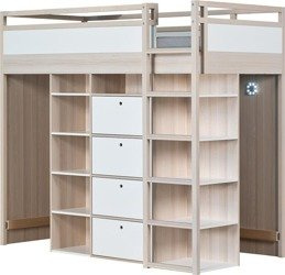 Łóżko piętrowe II prawe Spot by VOX