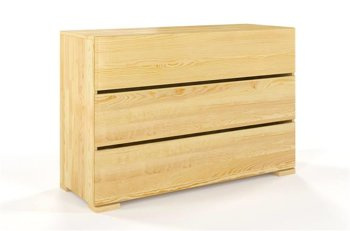 Drewniana komoda sosnowa Visby Sandemo 3S / kolor naturalny