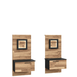 JAKOBINA Szafki nocne (kpl. 2 szt.) - Forte JKBK011STB-C795