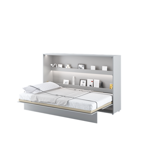 BED CONCEPT BC-05 - półkotapczan poziomy 120 - szary