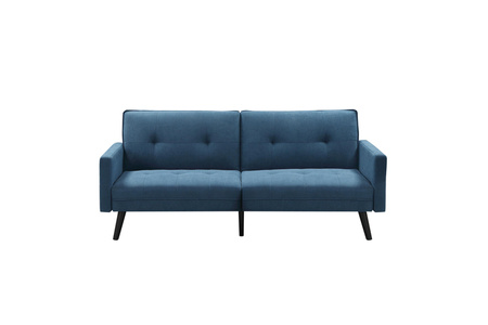 CORNER sofa rozkładana z funkcją narożnika niebieska (2p=1szt)