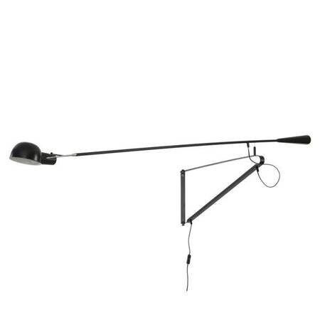 Lampa ścienna MOVE L czarna 205 cm