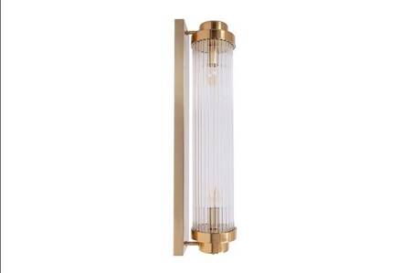 Lampa ścienna STELO złota 60 cm