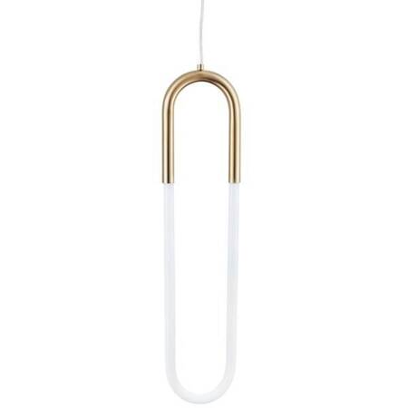 Lampa wisząca U-SHAPE mosiądz 60 cm